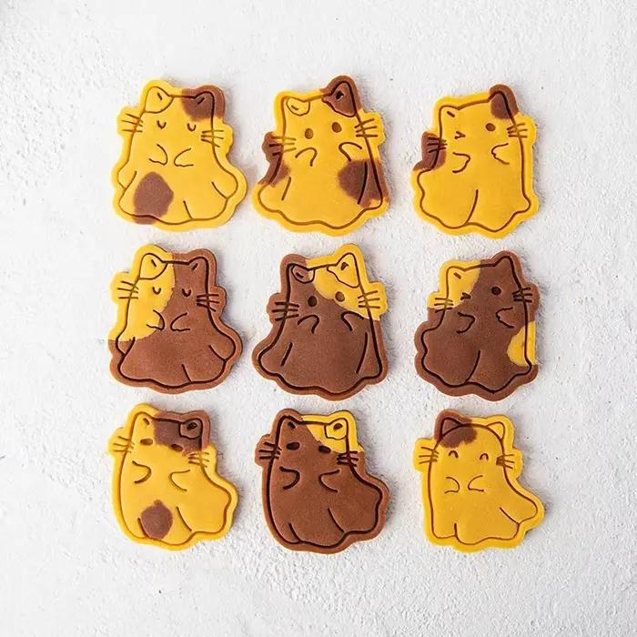 Moule à Biscuits en Forme de Chaton de Dessin Animé