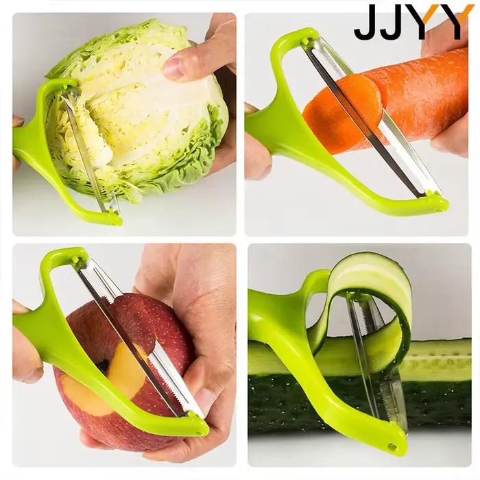 JJYY éplucheur de légumes couteau à fruits outils de cuisine salade trancheuse de pommes de terre coupe râpes à chou