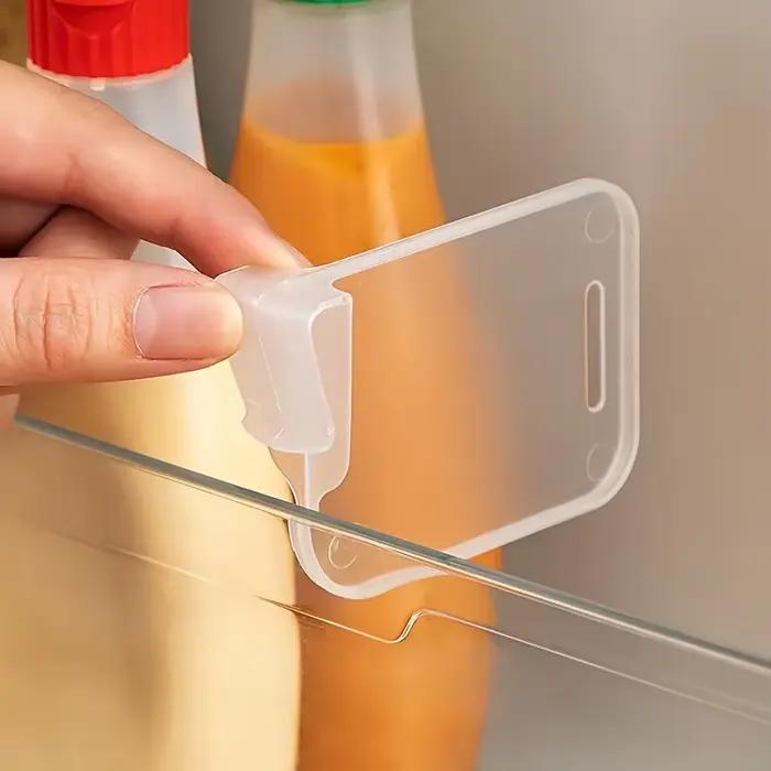 Organisateur de réfrigérateur transparent et robuste