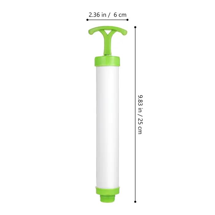 Pompe à vide d'air manuelle en plastique