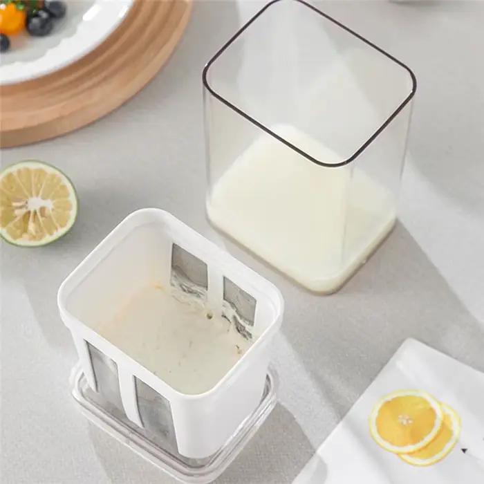 ABKJ - Outil de cuisine pour la préparation de yaourt grec épais 1100ML
