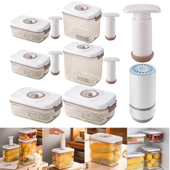 Boîte de rangement sous vide pour aliments