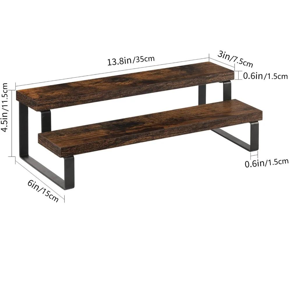 Artefact de stockage sur comptoir de cuisine à plusieurs étages! Présentoir à couches pour placer or