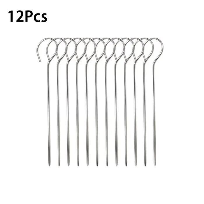 Friteuse à Air gril spécial rond suspendu brochettes support maison cuisine extérieure gril en acier