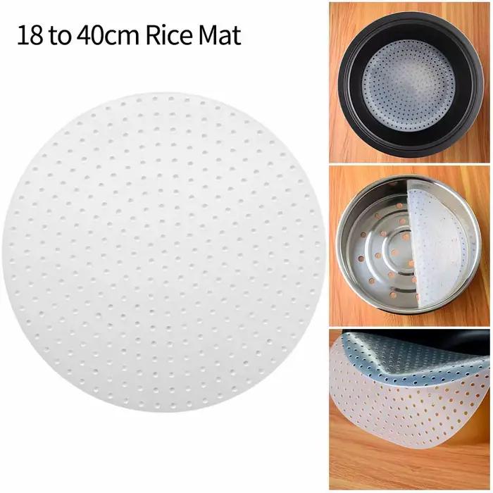 Tapis en Silicone anti-brûlure pour cuiseur à riz