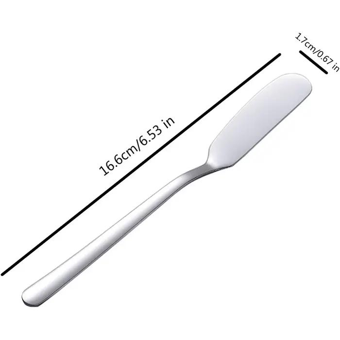 Épandeur de beurre de fromage en acier inoxydable, couteau polyvalent pour sandwichs, confitures, pa