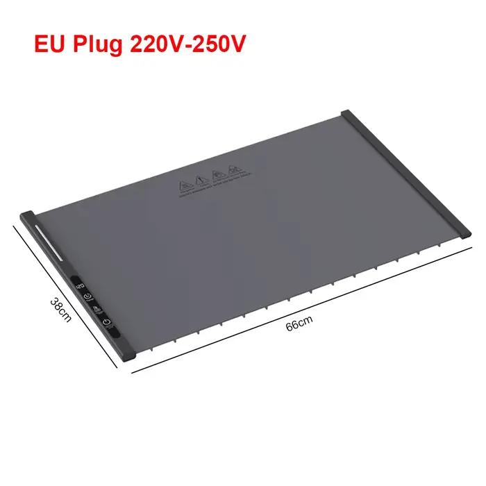 Plateau chauffant électrique pour aliments, tapis chauffant pliable en Silicone, plaque chauffante r