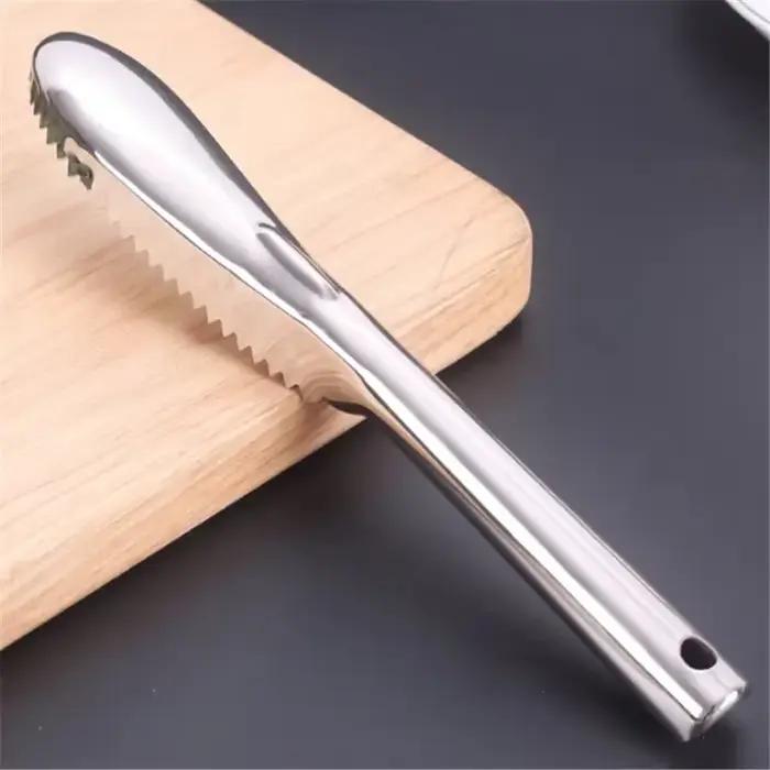 Brosse à écailles de poisson en acier inoxydable, grattoir, râpe, éplucheur, détartreur, rabotage ra
