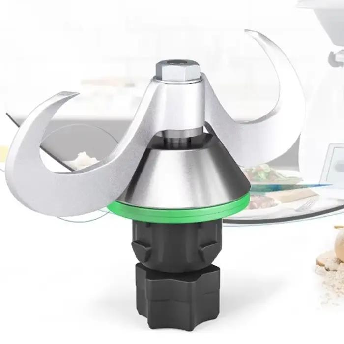 Tête de lame de pâte à pétrir pour Thermomix TM5 TM6, mélange lisse, en acier inoxydable, pièce de r