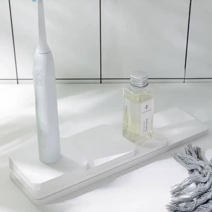 Sous-verre absorbant en diatomite à séchage rapide, support Regina, nordique INS HOShelf, tampon de