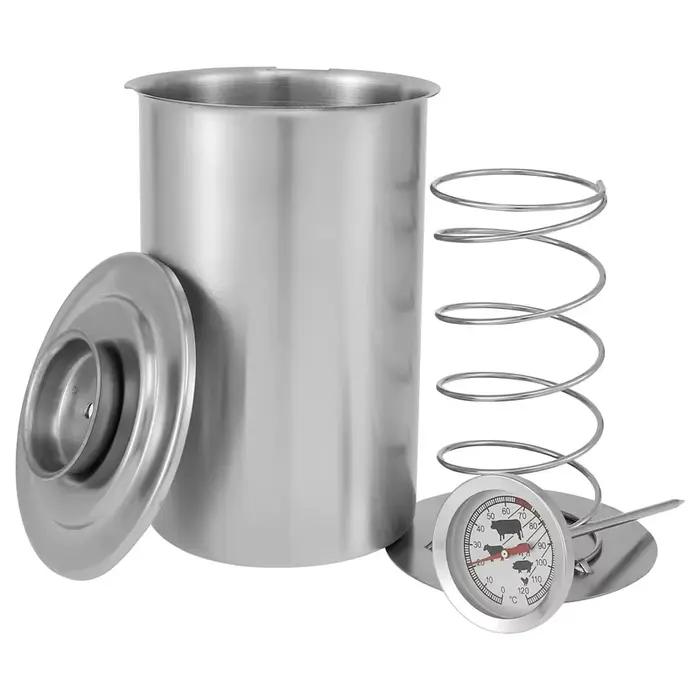 Fabricant de jambon en acier inoxydable presse à viande cuiseur Deli presse à viande moule avec ther