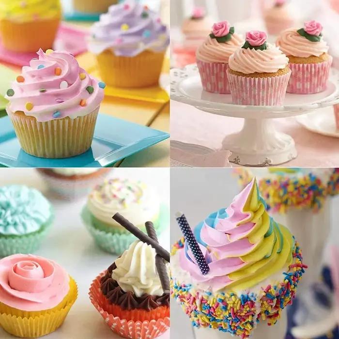 Bon 26/8 pièces sac à pâtisserie en Silicone cuisine bricolage glaçage crème sac à pâtisserie réutil