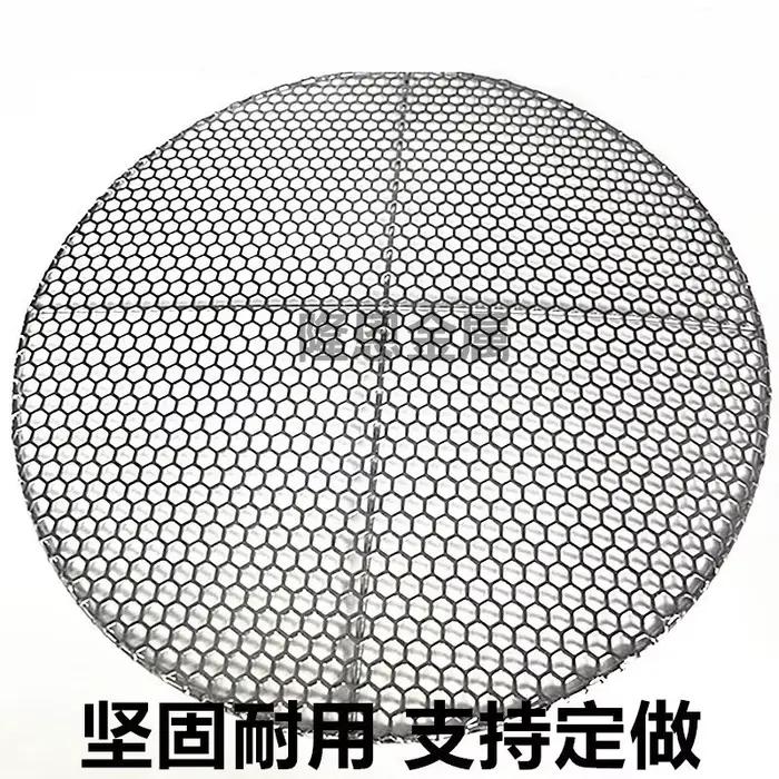 Grille de Barbecue ronde en acier inoxydable 304, 10-40CM de diamètre, qualité alimentaire, grille à