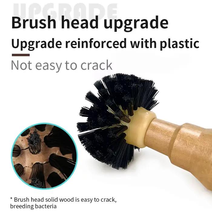Nettoyeur de brosse à café en bois massif, panier porte-filtre, outils de dépoussiérage, accessoires