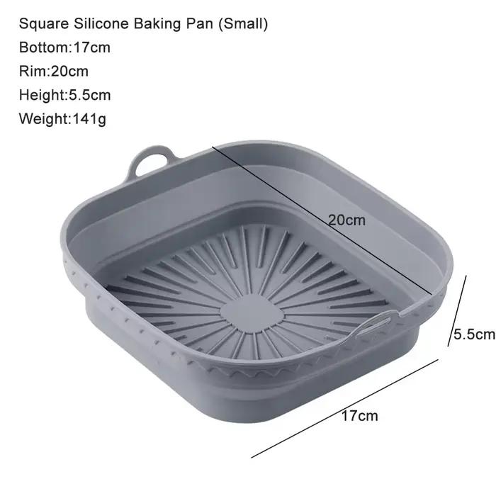 Accessoires de friteuse à Air pour COSORI 5,5L 6,4L,Cecotec 5,5L 6L,Ninja 180 carré réutilisable 20-