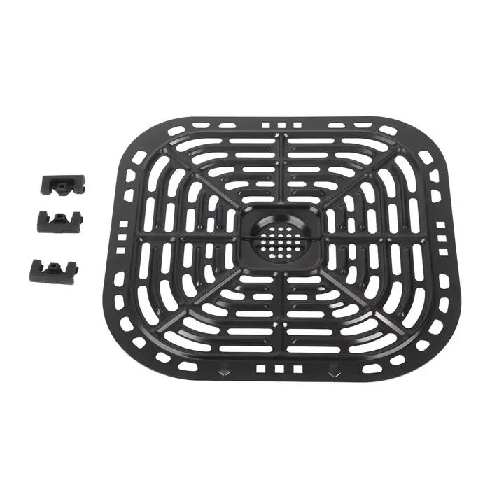 Plaque de cuisson carrée de rechange pour friteuse 23,5x24,5 cm en acier inoxydable 304, accessoire