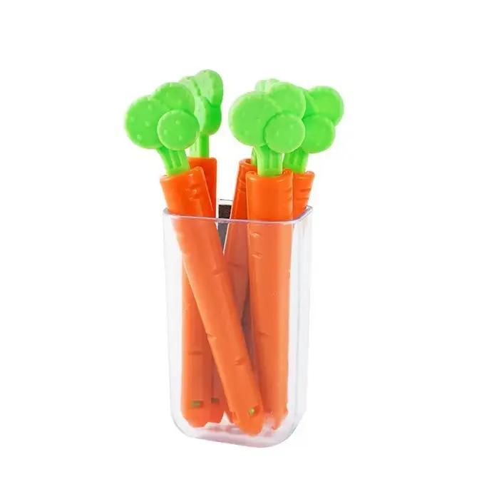 5 clips de scellage pour carottes, clips de scellage créatifs pour la cuisine, clips de scellage pou