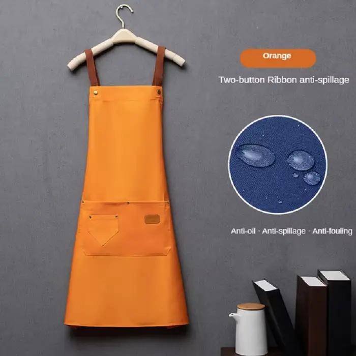 Tabliers de cuisine imperméables avec Logo imprimé brodé personnalisé, vêtements de cuisson pour Che