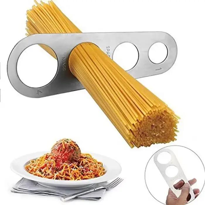Accessoires de cuisine mesure de nouilles à pâtes en acier inoxydable, 1 pièce, mesureur de Spaghett