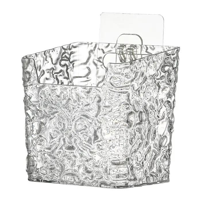 Support de rangement mural léger en acrylique, support organisateur de luxe pour brosse cosmétique,