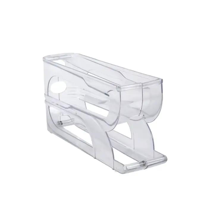 Rouleau à œufs automatique de grande capacité, boîte de rangement d'œufs pour réfrigérateur domestiq