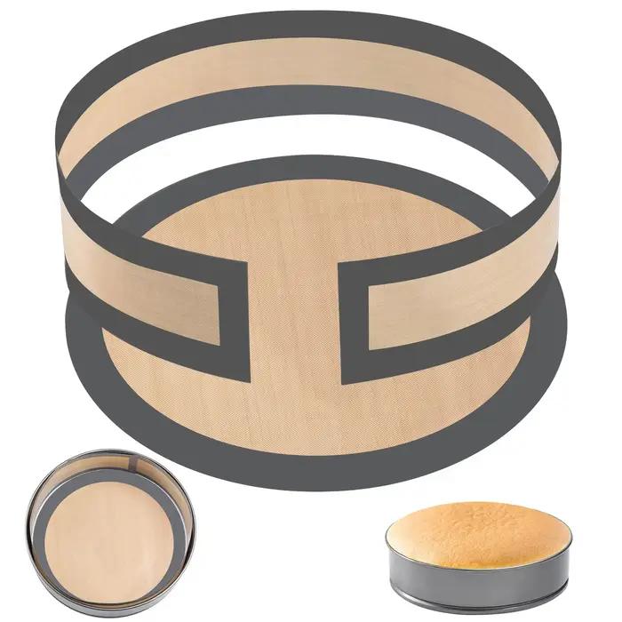Coussin de cuisson en Silicone adapté au fond plat Springform, empêchant le gâteau de coller au bas