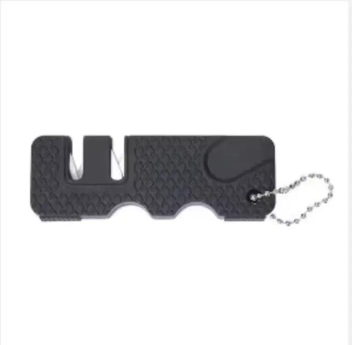 Mini affûteur de couteaux Portable d'extérieur, ciseaux, engrenages, hameçon, couteau en carbure, pi