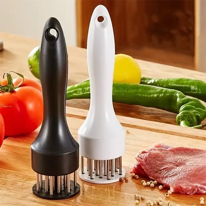 Marteau d'attendrisseur de viande de Steak en acier inoxydable, aiguille de viande en vrac, poinçonn