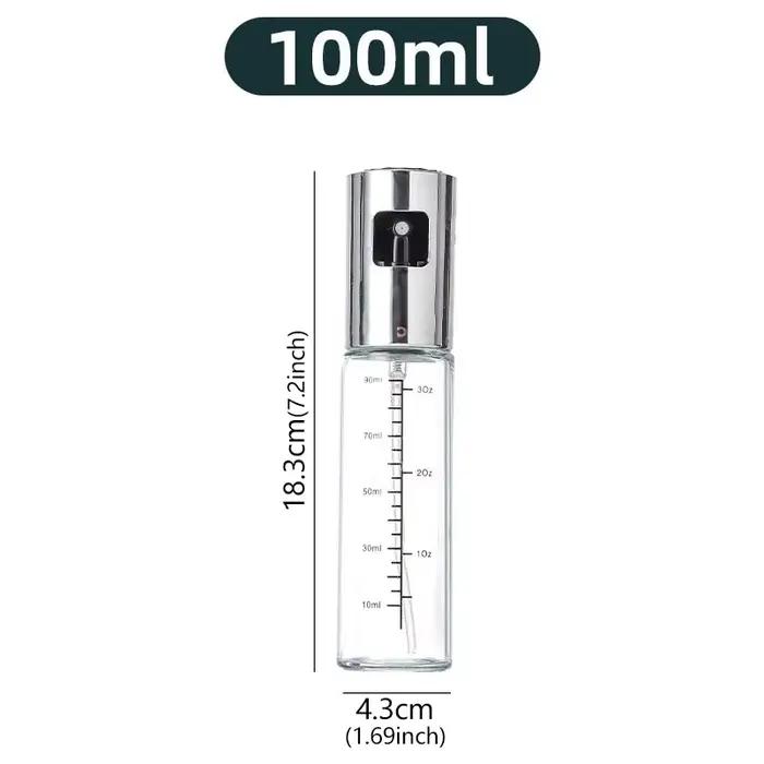 Bouteille de pulvérisation d'huile d'olive en acier inoxydable, 1 pièce, vinaigre d'huile pour frite