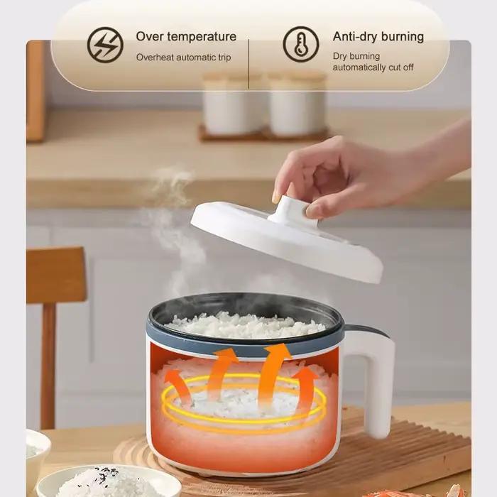 Cuiseur à riz électrique antiadhésif, multi-cuiseur mécanique intelligent, marmite à riz cuit à la v