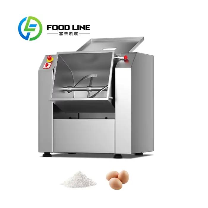Machine à pétrir la pâte sous vide, commerciale, 5 kg, 10 kg, pour restaurant, boulangerie, pizza, é