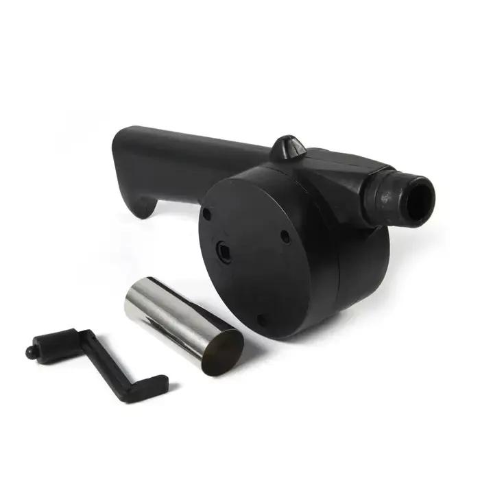 Ventilateur de Barbecue en plein Air, souffleur d'air à manivelle Portable, outils à soufflet de feu