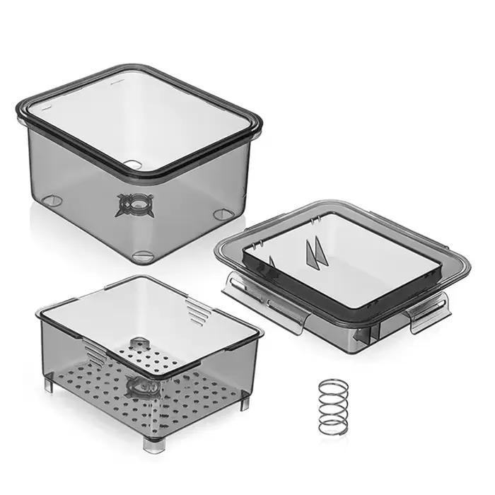 Presse à Tofu efficace HLZS avec système de drainage à 3 couches – Drainage intégré, lavable au lave