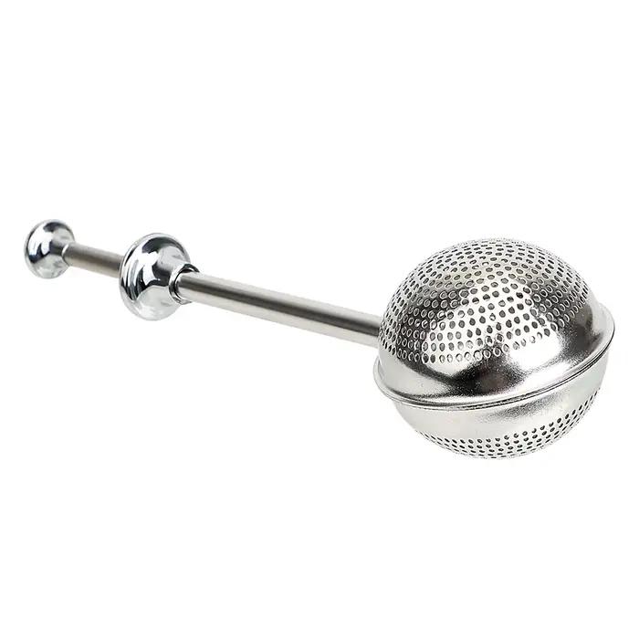 Passoire à thé réutilisable en acier inoxydable, boule en métal, sachet de thé, théière réglable, in