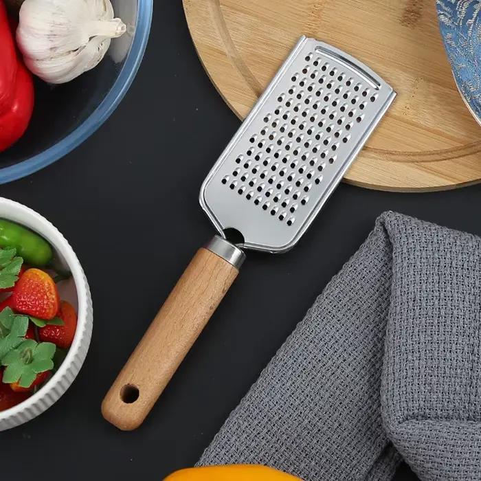 Râpe à fromage au citron multi-usages en acier inoxydable, râpe à légumes tranchante, trancheur d'ag