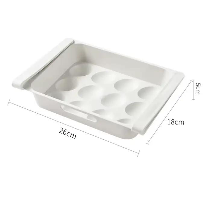 Réfrigérateur créatif, boîte de rangement pour conserver la fraîcheur, tiroir, panier à fruits et œu