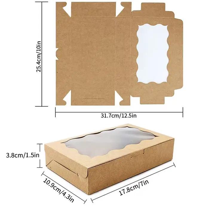 Boîte à pâtisserie, boîtes à gâteaux, boîte d'emballage, boîte à dessert, boîte cadeau, emballage po