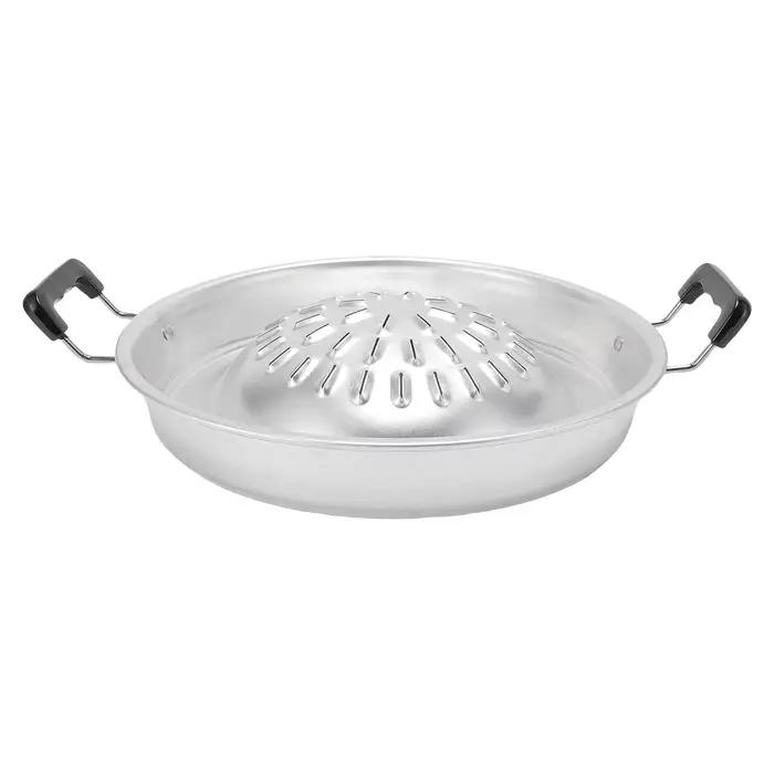 Poêle à barbecue thaïlandaise 2 en 1, antiadhésive, chauffage uniforme, marmite chaude en aluminium,
