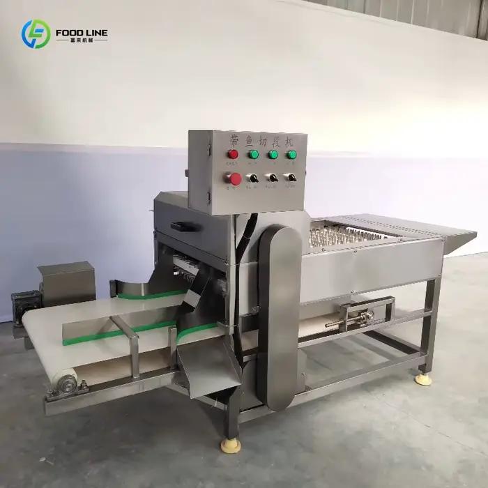 Trancheuse électrique industrielle personnalisée pour sardines congelées, coupe-viande frais multifo