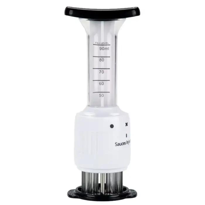 Attendrisseur de viande 2 en 1, injecteur de marinade, injecteurs de Sauce d'assaisonnement pour Bar