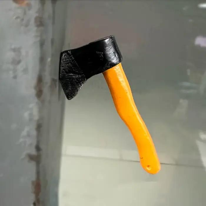 Mini couteau drôle magnétique réfrigérateur autocollants 3D Fun hache réfrigérateur aimant décoratio