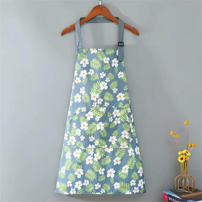 Tablier de cuisine étanche à l'huile pour femmes, enfants, hommes, accessoires de cuisson de café po