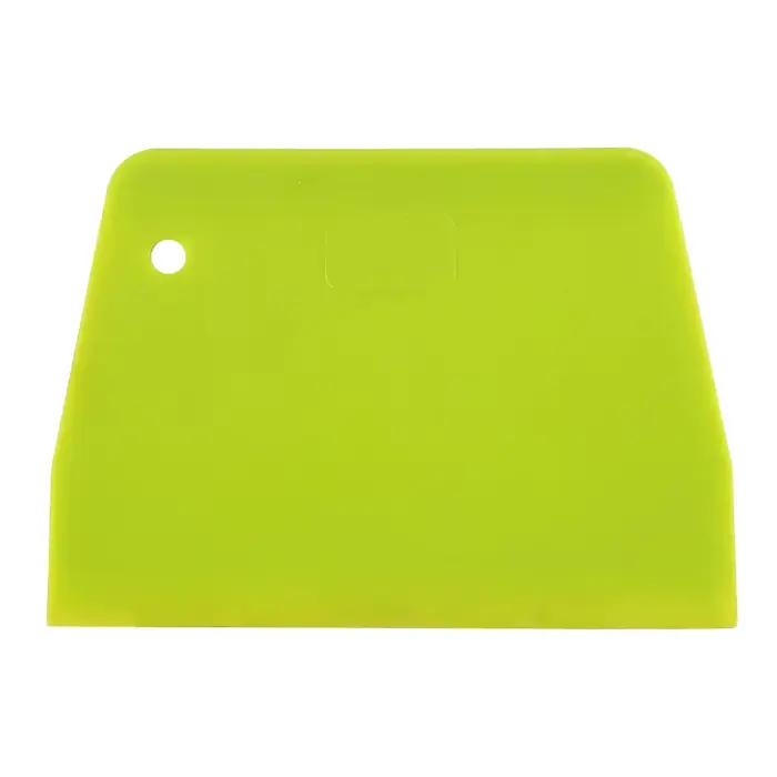 Spatule en plastique pour crème à gâteau, couteau à pâte, grattoir à poupée avec bord lisse, outils