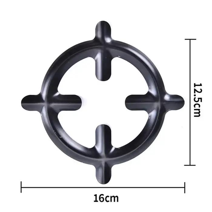 Anneau de cuisinière à gaz en fonte, réducteur de Pot, grilles durables, résistantes à la chaleur, s