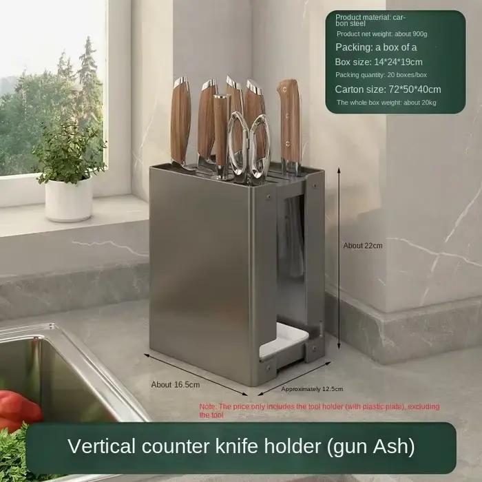 Accessoires de cuisine multifonctionnels, porte-couteaux de cuisine, égouttoir de cuisine, ustensile