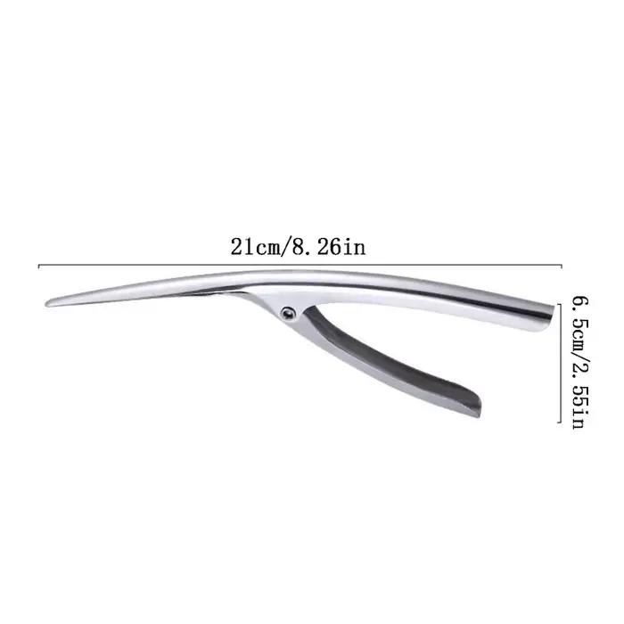Outils pour fruits de mer en acier inoxydable, éplucheur de crevettes, coupe-ligne de crevette, nett