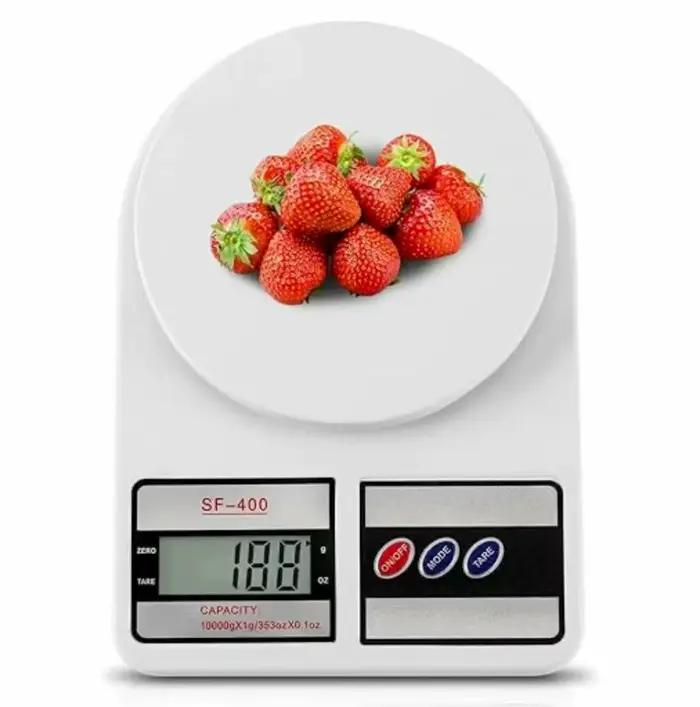 Balance de cuisine numérique capacité 22 lb/10 kg, balance alimentaire en acier inoxydable avec unit