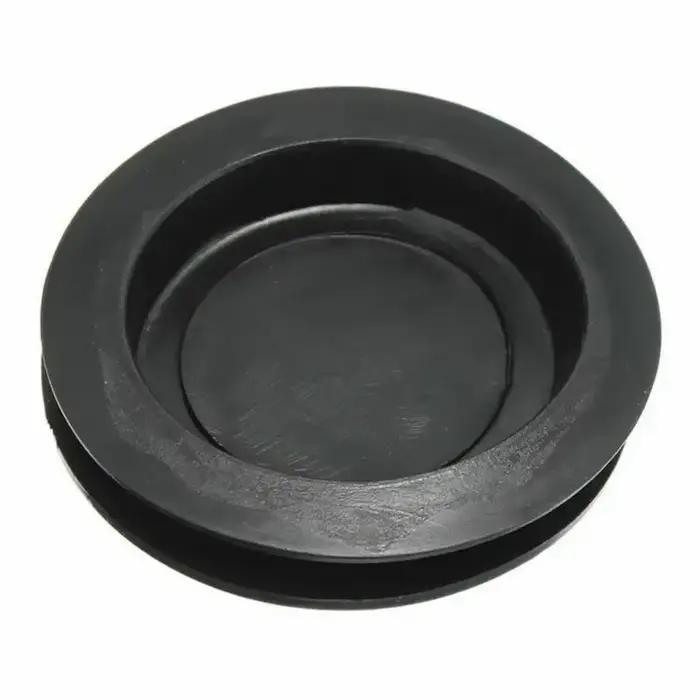 2/4/10 pièces boîtes d'argent en plastique noir bouchon couvercle boîte d'économie d'argent tirelire