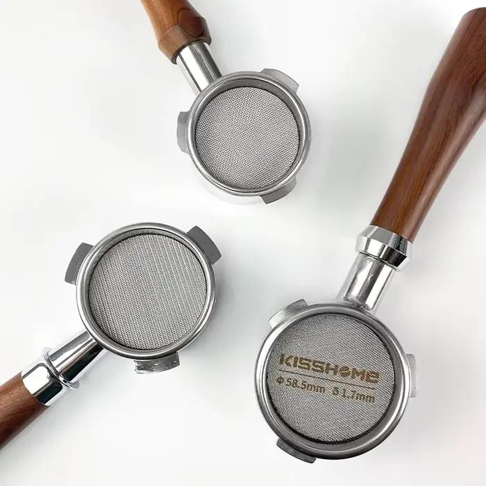 Écran de rondelle de café 51mm 53.5mm 58.5mm pour Breville Sage Delonghi, filtre réutilisable, Machi