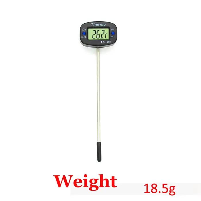 -50 ° C à 300 ° C (-58 ° F à 572 ° F) thermomètre alimentaire numérique sonde four BBQ huile frite jauge de température Test eau chocolat